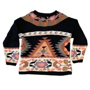 Forenza Vintage Gorgeous Loose Fit Knit Sweater. 55% Ramie 45% Cotton